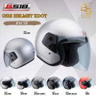 G518 HELMET (BLACK, D.BLUE,GREY,RED,SILVER,WHITE) XDOT