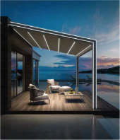 PERGOLAS WITH SLOPED ROOF PERGOLAS WITH SLOPED ROOF