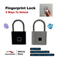 Fingerprint Lock / Travel Padlock / Outdoor Padlock / Smart Padlock / Mangga Pintu PL 216