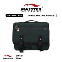 MASSTER Fashion Document Bag / Briefcase / Crossbody Bag / Sling Bag (Grade A Two Tone Polyester) 7678DCB