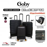 GOBY Hard Case Luggage / Suitcase (Grade AA PC + Grade AA ABS) Super Smooth Four Wheel 360 Degree Luggage MD280