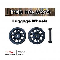 Luggage Wheels / Suitcase Wheel / Replacement Wheels / Repair Luggage ( W274 + SCREW ) Accessories