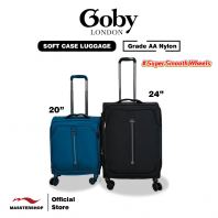 GOBY Soft Case Luggage / Suitcase (Grade AA Nylon) Super Smooth Four Wheel 360 Degree Luggage MD271