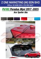 pd183 perodua myvi 17-25 ace spoiler abs