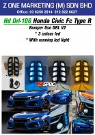 hd-drl-106 honda civic fc type r bumper use drl v2