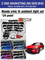 honda civic fe ambient light set 24 point honda civic fe ambient light set 24 point
