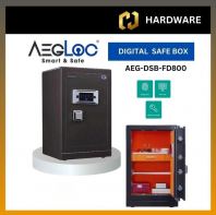 AEGLOC AEG - DSB - FD800 GREY / ANTI - BURGLARY DIGITAL SAFE BOX