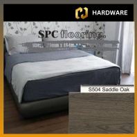 NII FLOOR 4MM CLICK SPC FLOORING 100% VIRGIN MATERIAL - CODE: S504 (SADDLE OAK)