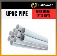 UPVC PIPE WITH SIRIM [3'' X 10FT]