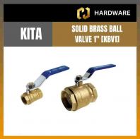 KITA SOLID BRASS BALL VALVE 1'' [KBV1]