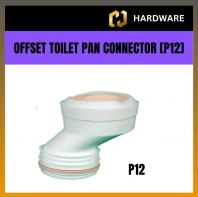 OFFSET TOILET PAN CONNECTOR [P12]
