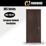DES Series are doors that conveys a fresh and simple look for designing modern interiors DES 703 D1 European Smoked Eucalyptus
