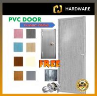 (PRE-ORDER) (CUSTOMISE SIZE) PVC DOOR /TOILET DOOR /PINTU PVC TEBAL /PINTU TANDAS TEBAL