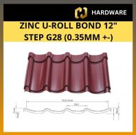 ZINC U-ROLL BOND STEP G28