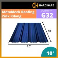 METALDECK ROOFING G32 [10'] / ZINK KILANG G32 [10']
