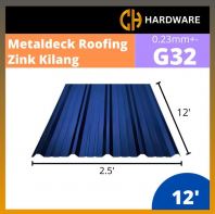 METALDECK ROOFING G32 [12'] / ZINK KILANG G32 [12']