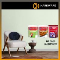 NIPPON PAINT EASYWASH / SATIN GLO / WEATHERBOND INTERIOR & EXTERIOR WALL PAINT [ NP 6069 SLIGHT WIFT ]