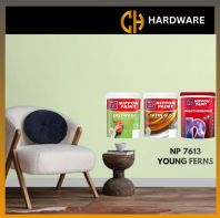 NIPPON PAINT EASYWASH / SATIN GLO / WEATHERBOND INTERIOR & EXTERIOR WALL PAINT [ NP 7613 YOUNG FERNS ]