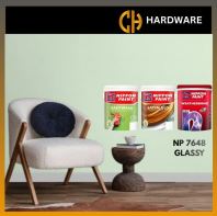 NIPPON PAINT EASYWASH / SATIN GLO / WEATHERBOND INTERIOR & EXTERIOR WALL PAINT [ NP 7648 GLASSY ]