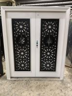 SAFETY DOOR 6X7 WHITE LC683-1 JAWI K BLACK RH