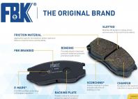 FBK Brake pad Toyota