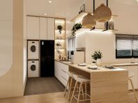 Sunway Grid Residence - Wet Kitchen Design