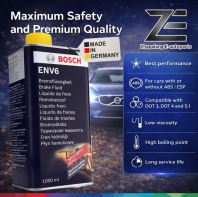 Bosch ENV6 Premium Brake Fluid DOT 3 / DOT 4 / DOT 5.1 (1L Metal Can) | ISO 4925 Class 7 | MB 331.0 & Volvo OE