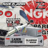 NGK 93026 DILKAR8A8 Laser Iridium Spark Plug for Nissan GT-R R35 & NISMO (22401-JF01D)