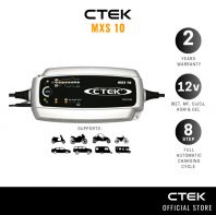 CTEK MXS 10 Smart Battery Charger & Maintainer (12V, 10A)   Fully Automatic 8-Step Charger for Car, SUV, Van & Marine   Recond & Supply Modes