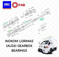 Gearbox Bearing Set for Inokom Lorimas AU26   KBC & FAG Premium Quality (Korea/Germany)