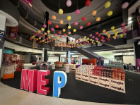 Promotional Event Booth Setup
