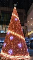 Giant Pink Christmas Tree