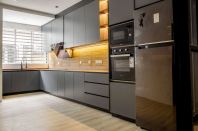 Modern Minimalist Kitchen Design - Bukit Minyak Utama, Bukit Mertajam