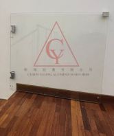 Tempered Swing Door (Crystal Clear Tempered Glass)