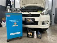Myvi Engine flushing