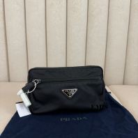 Prada Re-Nylon And Saffiano Belt Bag- Preloved Luxury Bag Prada Re-Nylon And Saffiano Belt Bag- Preloved Luxury Bag