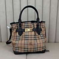 Burberry Haymarket Shoulder Bag- Preloved Luxury Bag Burberry Haymarket Shoulder Bag- Preloved Luxury Bag