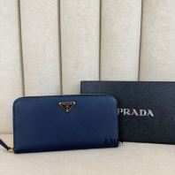 Prada Saffiano Zippy Long Wallet- ���ƶ���Ǯ��