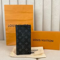 Louis Vuitton Monogram Eclipse Brazza Wallet M61697- ���ƶ���Ǯ��