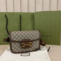 Gucci Horsebit 1955 Medium Shoulder Bag- Preloved Luxury Bag