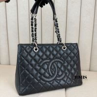 Chanel Caviar Grand Shopping Tote- Preloved Luxury Bag