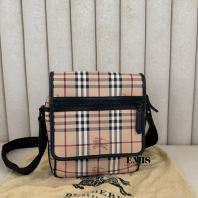 Burberry Haymarket Messenger Bag- Preloved Luxury Bag