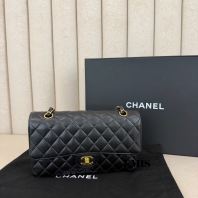 Chanel Caviar Classic Flap Medium- Preloved Luxury Bag