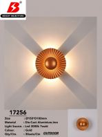 Modern 3 Color LED Wall Lamp - 17256