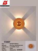 Modern 3 Color LED Wall Lamp - 17257