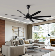 REGAIR Titanium 72 LED 8 Blades DC Motor Ceiling Fan with Remote Control 16 Speed (8F+8R) - Matt Black REGAIR Titanium 72 LED 8 Blades DC Motor Ceiling Fan with Remote Control 16 Speed (8F+8R) - Matt Black