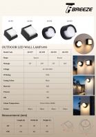 Outdoor ABS LED Wall Lamp (AB-027/ AB-028) Outdoor ABS LED Wall Lamp (AB-027/ AB-028)
