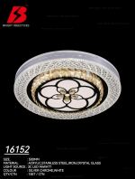 Crystal Ceiling Light with 3 Color Light - 16152/500 96W Crystal Ceiling Light with 3 Color Light - 16152/500 96W