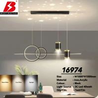 Modern Designer Pendant Lamp with 3 Colors - 16974 Modern Designer Pendant Lamp with 3 Colors - 16974