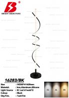 STAND LAMP WITH 3 COLOR LED - 16283/BK STAND LAMP WITH 3 COLOR LED - 16283/BK